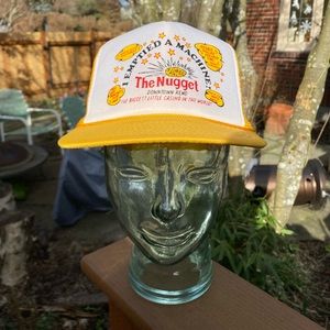 Vintage ‘I emptied a machine hat’ from the Nugget